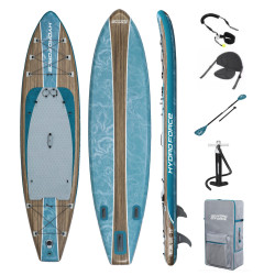 Bestway Φουσκωτή Σανίδα SUP / Kayak με Μήκος 3.35m Τιρκουάζ 6532E